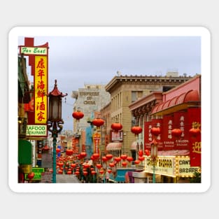 Chinatown San Francisco Sticker